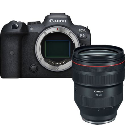 Canon EOS R6 Mark II Μηχανή με RF 28-70mm f2L USM Φακό Κιτ (Επιπλέον -700€ CashBack)