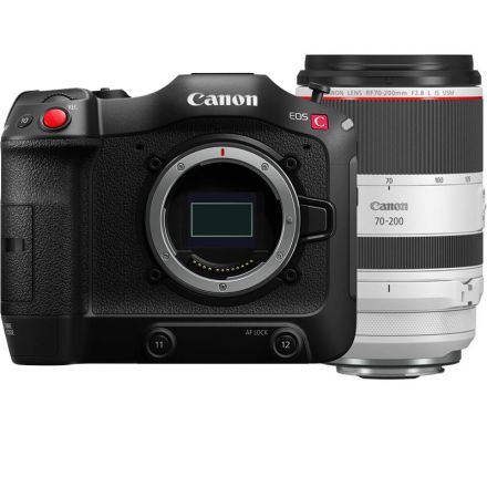 Canon EOS C70 Cinema Μηχανή με RF 70-200 mm f2.8L IS Φακό Κιτ (Επιπλέον -600€ CashBack)