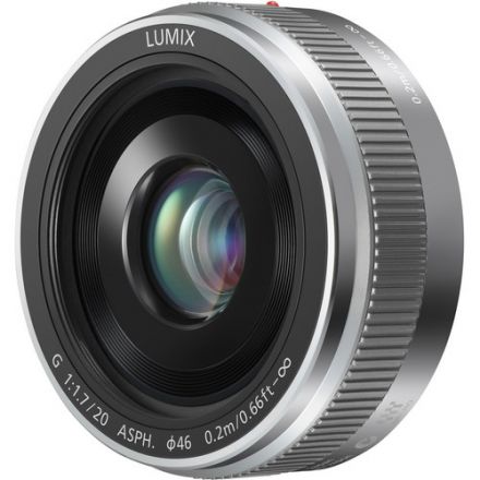 Panasonic Lumix G 20mm f/1.7 II ASPH. Φακός (Ασημί)