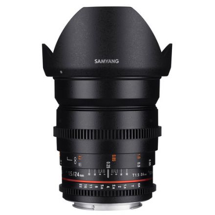 Samyang 24mm T1.5 VDSLRII Cine Φακός για Nikon F Mount