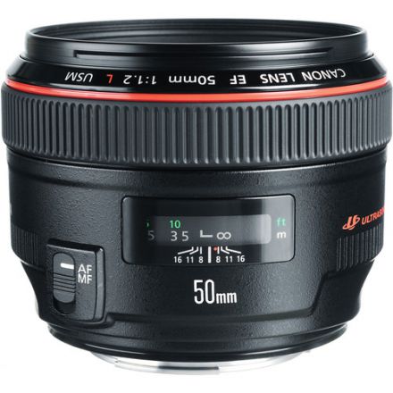 Canon EF 50mm f/1.2L USM Φακός(Επιπλέον -250€ CashBack)