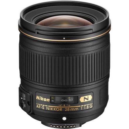 Nikon AF-S Nikkor 28mm f/1.8G Φακός