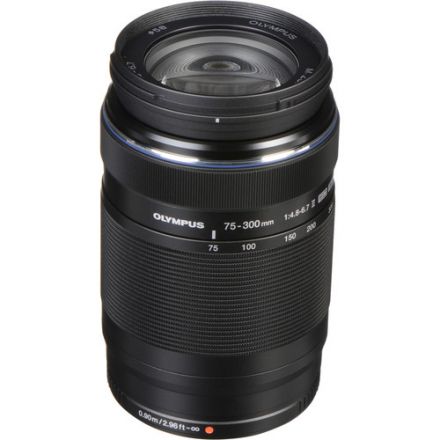 Olympus M.Zuiko Digital ED 75-300mm f/4.8-6.7 II Lens (Black)