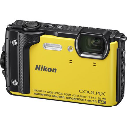 Nikon Coolpix W300 Holiday Kit (Yellow)
