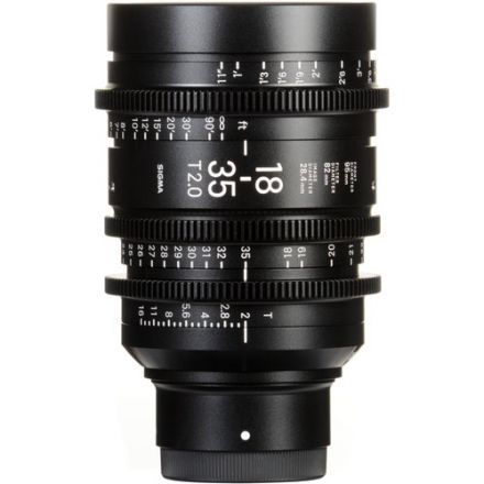 Sigma 18-35mm T2 High-Speed Zoom Φακός Canon EF Mount (Meters)