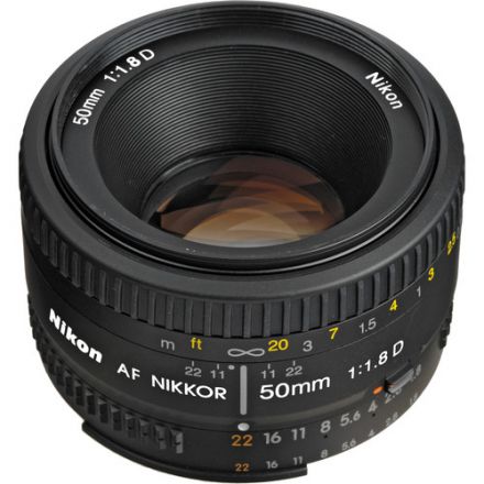 Nikon AF Nikkor 50mm f/1.8D Φακός