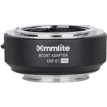 Commlite Electronic Autofocus Lens Mount Adapter for Nikon F-Mount Lens to Sony E-Mount Camera