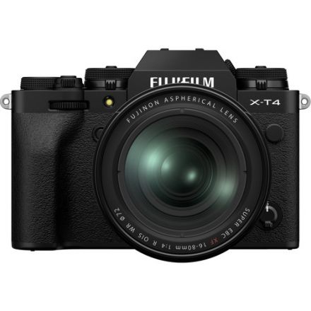 FUJIFILM X-T4 Mirrorless Digital Μηχανή με 16-80mm Φακό Κιτ (Μαύρο)