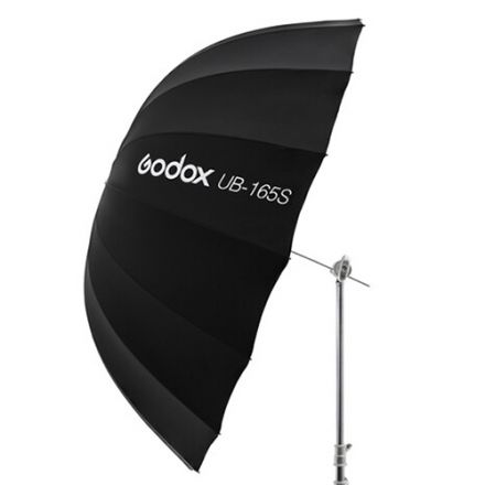 Godox UB165S – Παραβολική ομπρέλα Ανάκλασης Ασημί/Μαύρο 165 cm