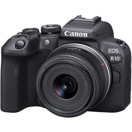 Canon EOS R10 & Canon RF 18-45mm  & Adapter EF-EOS R