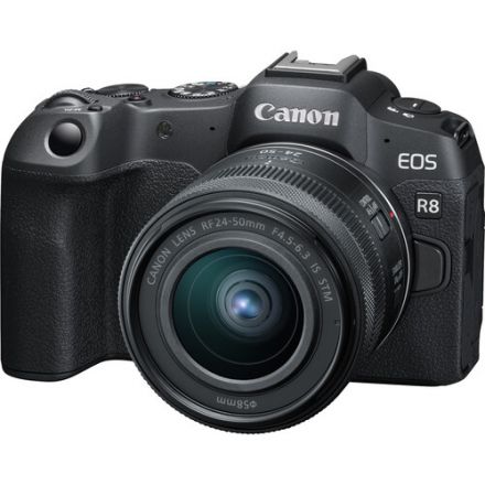 Canon EOS R8 Μηχανή με RF 24-50mm f/4.5-6.3 IS STM Φακό Κιτ & Δώρο RF50mm 