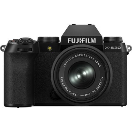 Fujifilm X-S20 Μηχανή με 15-45mm Φακό Κιτ (Μαύρο)