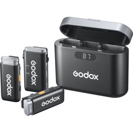 Godox WEC KIT 2 – Ψηφιακό 2.4Ghz Σύστημα Ασύρματης Μετάδοσης Ήχου (2Tx + 1Rx)