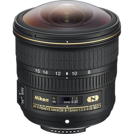 Nikon AF-S Fisheye Nikkor  8-15mm f/3.5-4.5E ED Φακός