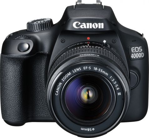 Canon EOS 4000D Μηχανή Σώμα με EF-S 18-55mm DC III Φακό Κιτ