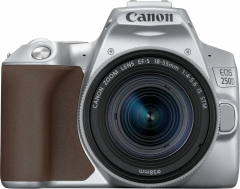 Canon EOS 250D Μηχανή Σώμα με EF-S 18-55mm IS STM Φακό (Ασημί)(Επιπλέον -50€ CashBack)