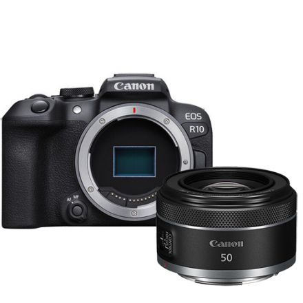 Canon EOS R10 & Canon EOS R10 & Canon RF 50mm f/1.8 STM & Adapter EF-EOS R (με Όφελος 75€)