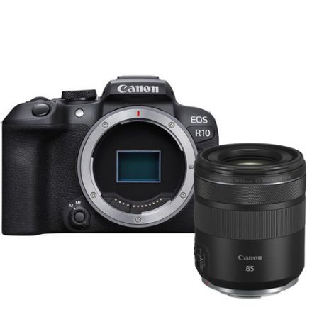 Canon EOS R10 & Canon RF 85mm f/2 Macro IS STM & Adapter EF-EOS R (με Όφελος 300€)