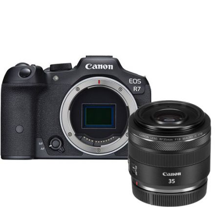 Canon EOS R7 & Canon RF 35mm f/1.8 IS Macro STM & Adapter EF-EOS R (με Όφελος 200€)
