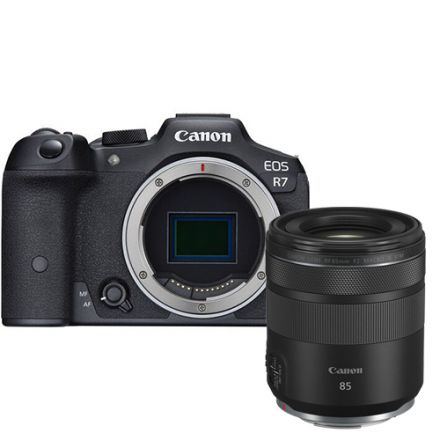 Canon EOS R7 & Canon RF 85mm f/2 Macro IS STM & Adapter EF-EOS R (με Όφελος 300€)