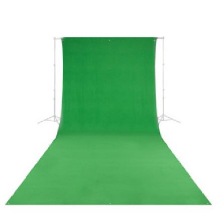 E-Image MB36-GREEN – Πράσινο Green Screen / Chroma Υφασμάτινο Φόντο Μουσελίνας 3x6m