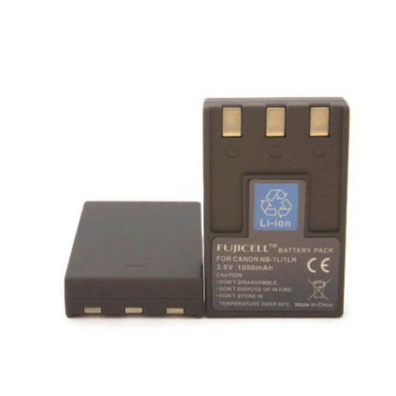 Fujicell NB-1L Replacement Battery for Canon