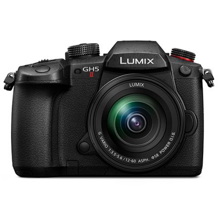 Panasonic Lumix GH5 II Mirrorless Camera with Lumix G Vario 12-60mm f/3.5-5.6 ASPH. POWER O.I.S. Lens