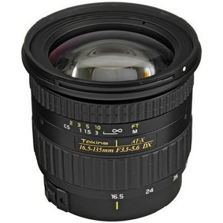 Tokina AT-X 16.5-135mm F3.5-5.6 DX AF for Nikon F