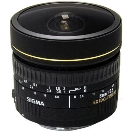 Sigma 8mm f/3.5 EX DG Circular Fisheye Φακός για Canon EF