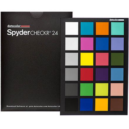 Datacolor SpyderCHECKR 24 Color Chart
