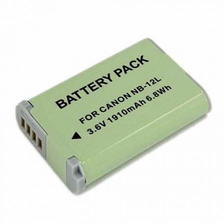 Fujicell NB-12L Replacement Battery for Canon